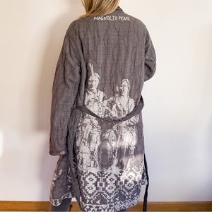 Magnolia Pearl Native Art Quilted Oro Coat